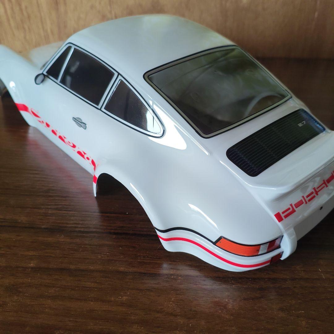 タミヤ　ポルシェ　カレラ　ボディ　しろ