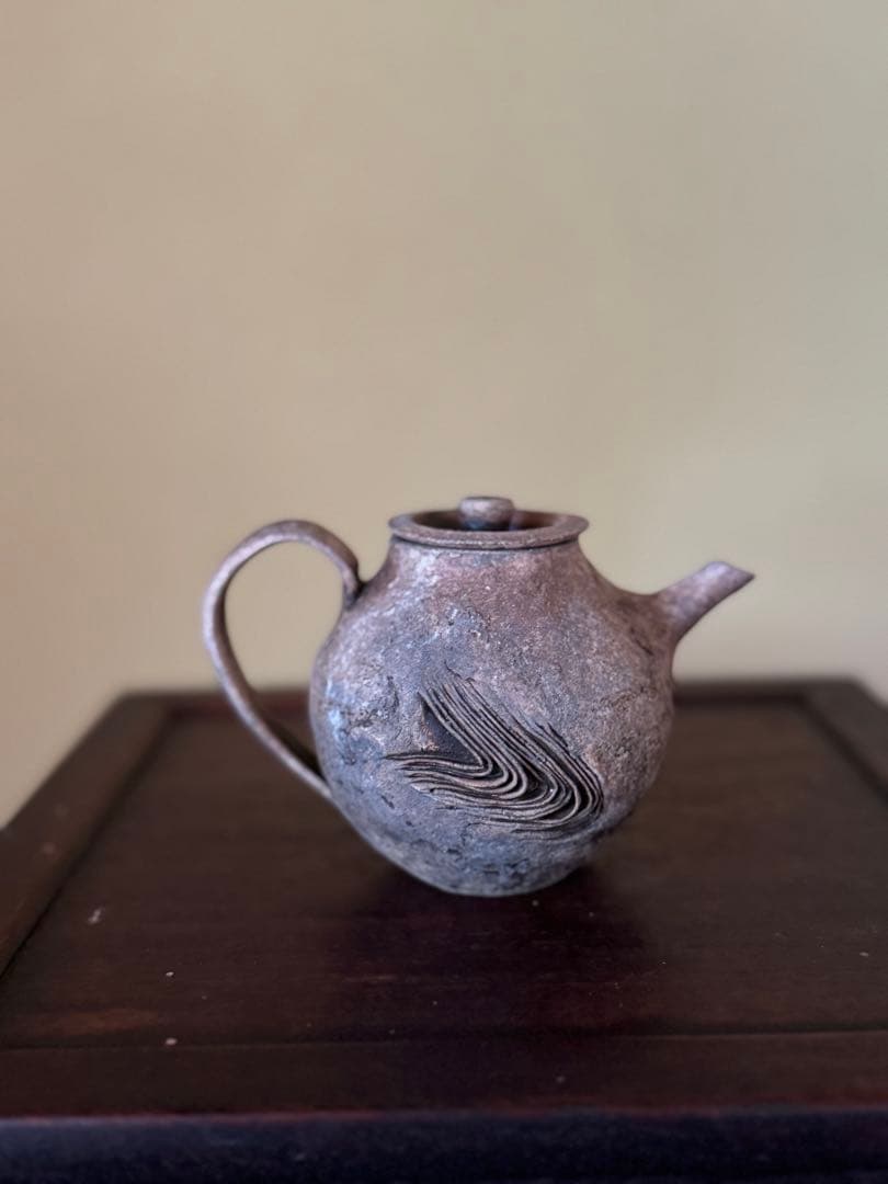 泉田之也　積層茶壺　現代作家