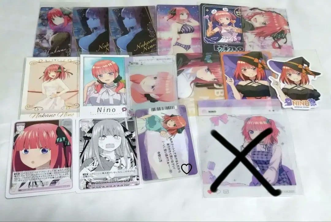 五等分の花嫁　中野二乃　缶バッジ　まとめ売り