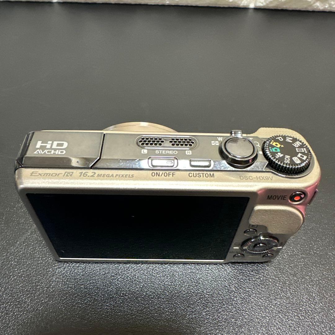 SONY Cyber-shot DSC-HX9V通電確認済 液晶割れ ジャンク