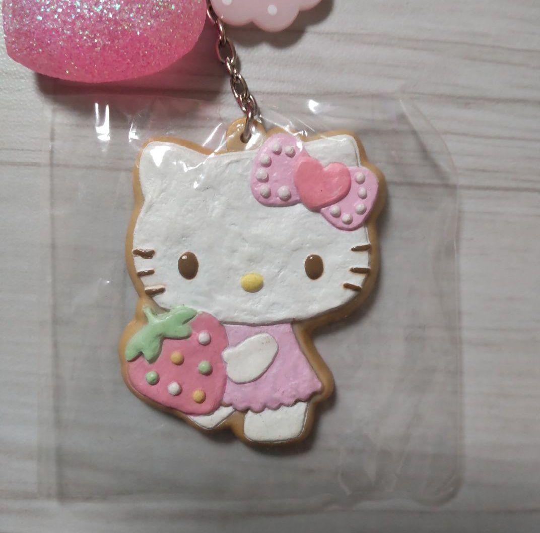 平成レトロ ハローキティ クッキーストラップ