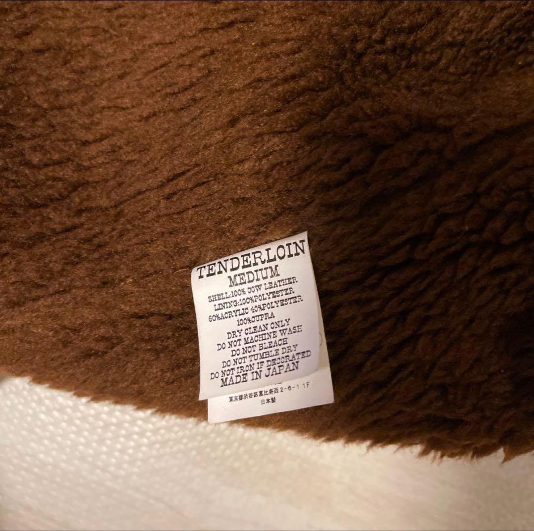 tenderloin サドルスウェードジャケット
