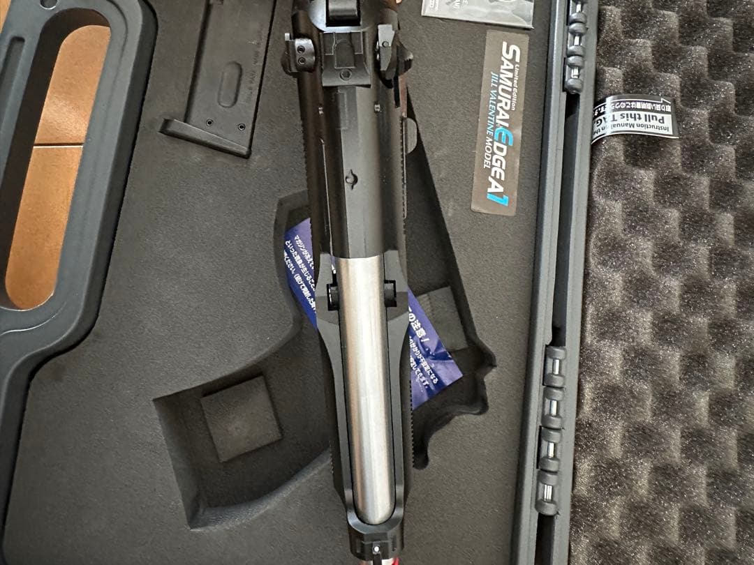 サムライエッジA1 ジル・バレンタインモデル　バイオハザード　ガスガン