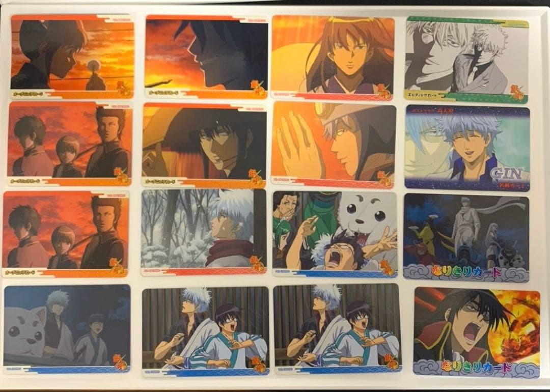 銀魂　カード 130枚 セット カードガム ウエハース カード類