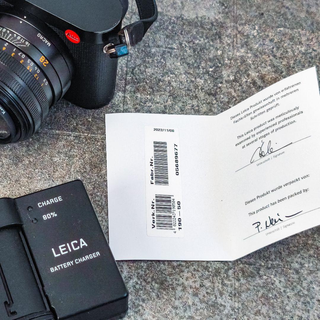 元箱付】LEICA Q2 完動品ブラックミスト・予備バッテリー付」作例有