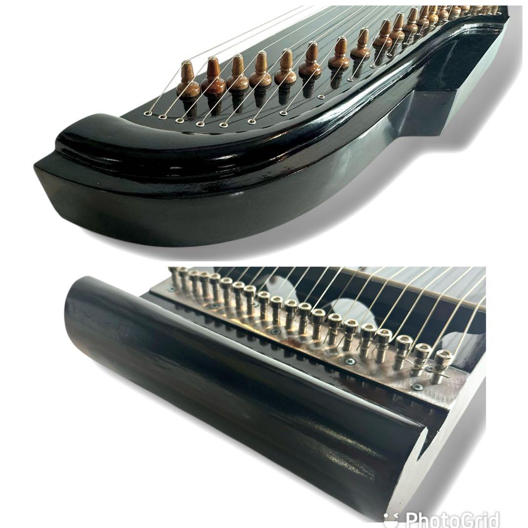 希少】インドネシア 民族楽器 スンダ・シテル 木彫り - メルカリ