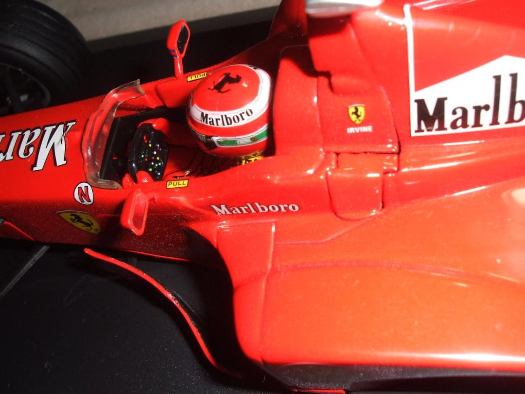 HW　F３９９　E・アーバイン　マルボロ仕様カスタム　箱なし　マテル　１／１８