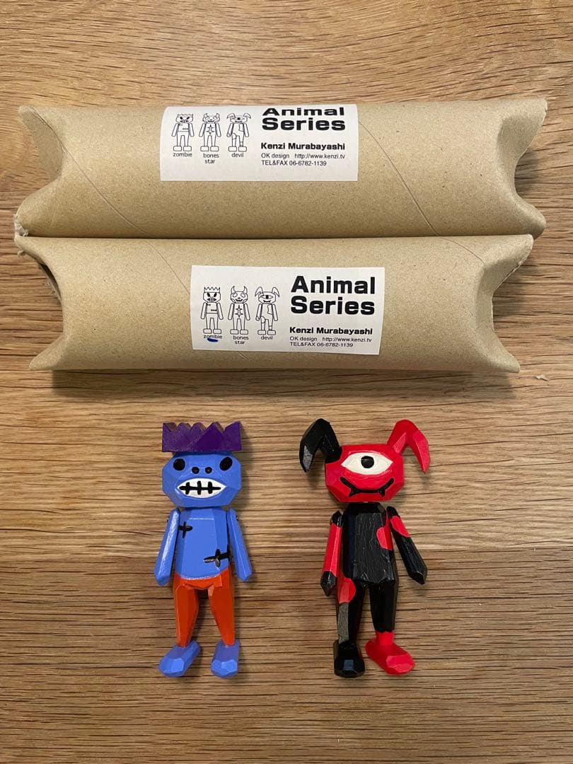 ムラバヤシケンジ 木彫アート 3体セット a ムラバヤシケンジ｜美術手帖