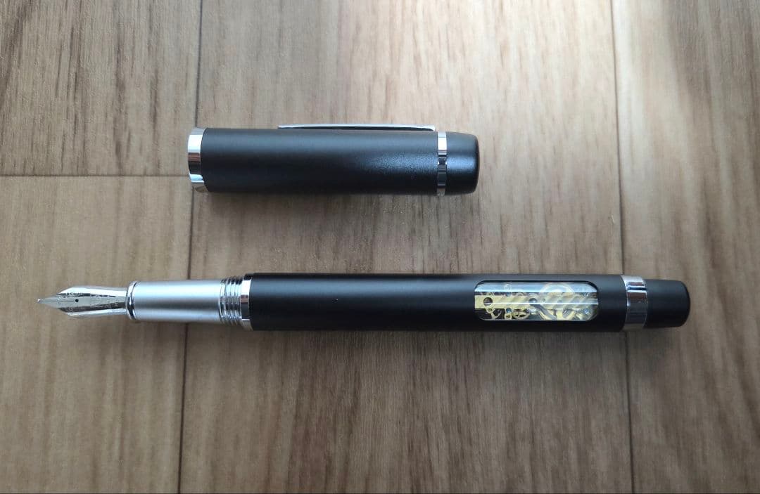 希少 手巻き時計付き万年筆 70s パイロット 国勢調査 PILOT （細字） 02575 | 川口明弘の調整万年筆