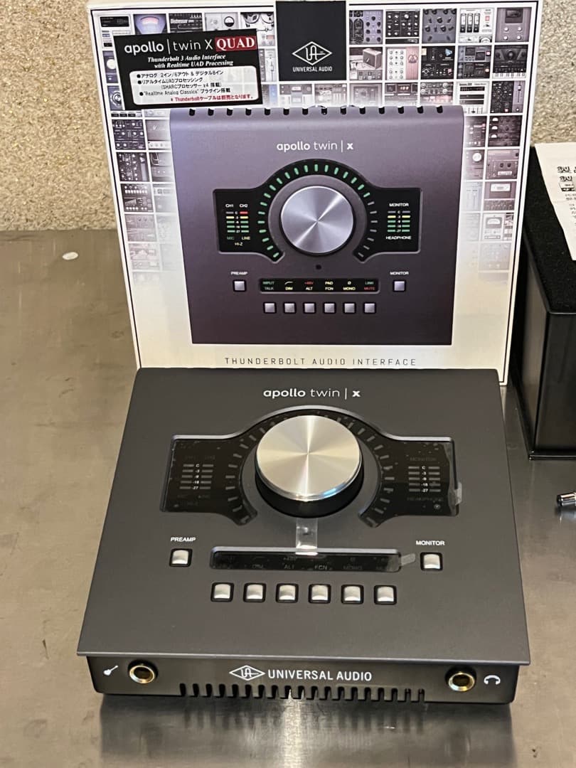 Apollo Twin X / Quad(Thunderbolt 3接続モデル) - DTM・DAW超 安い
