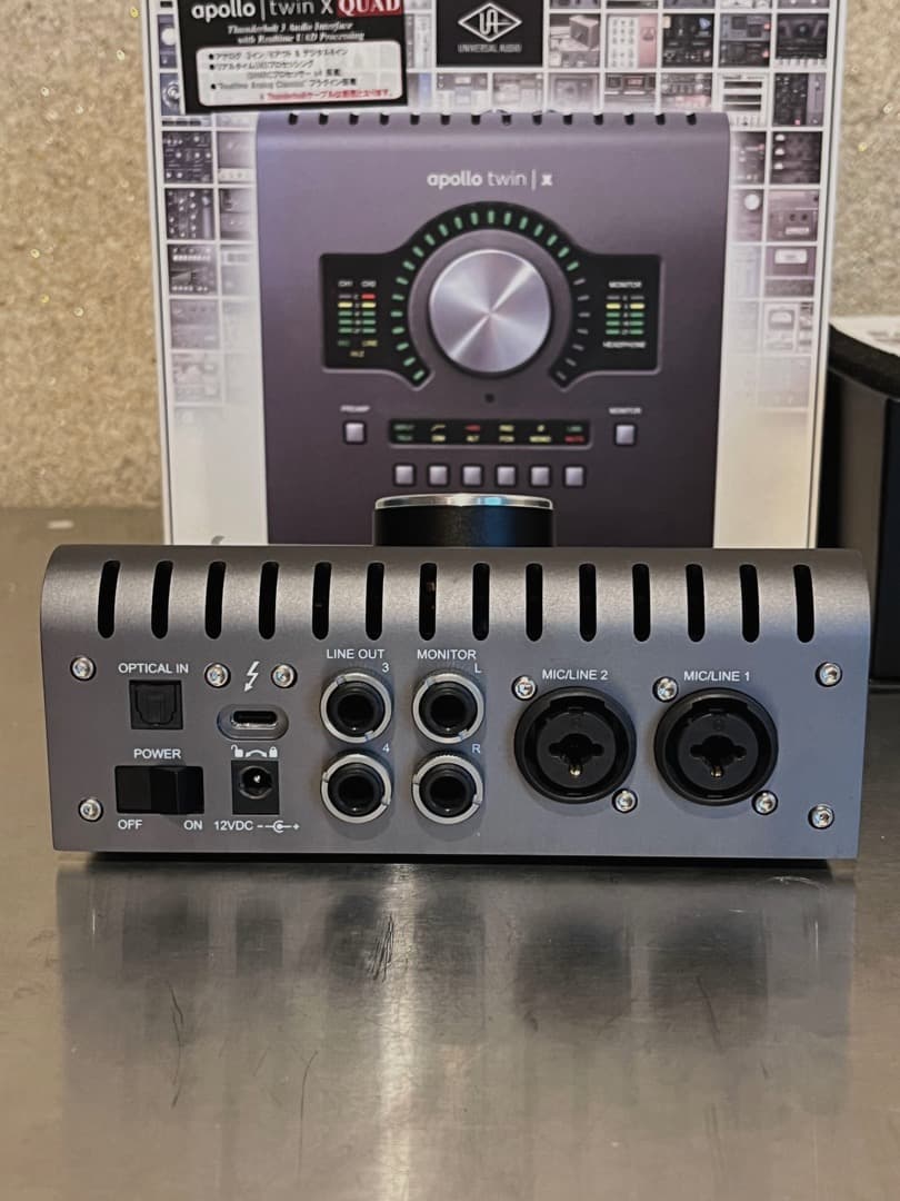Apollo Twin X / Quad(Thunderbolt 3接続モデル) - DTM・DAW超 安い