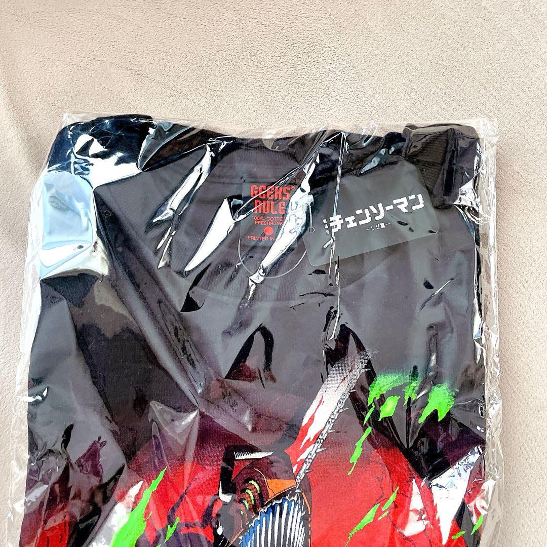 新品未使用。GEEKS RULE チェンソーマン Lサイズ レゼ篇コラボ。
