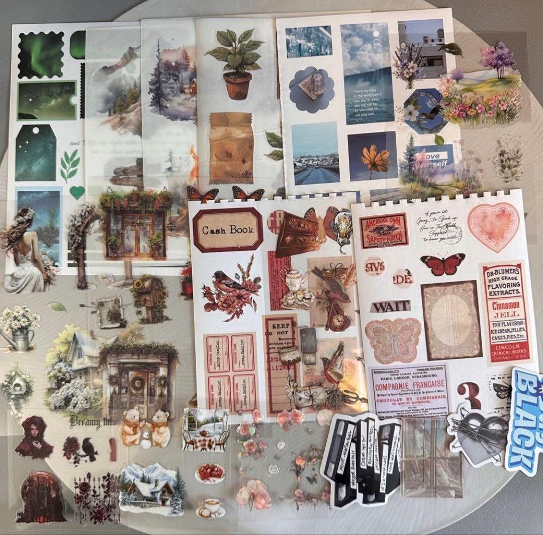 SALE！ No.107 コラージュ素材 450点以上 おすそ分け まとめ売り