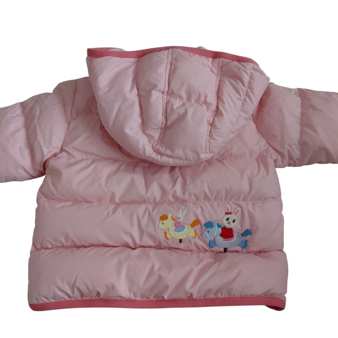 タグ付き☆ミキハウス　うさこちゃんのダウンジャンパー(80)