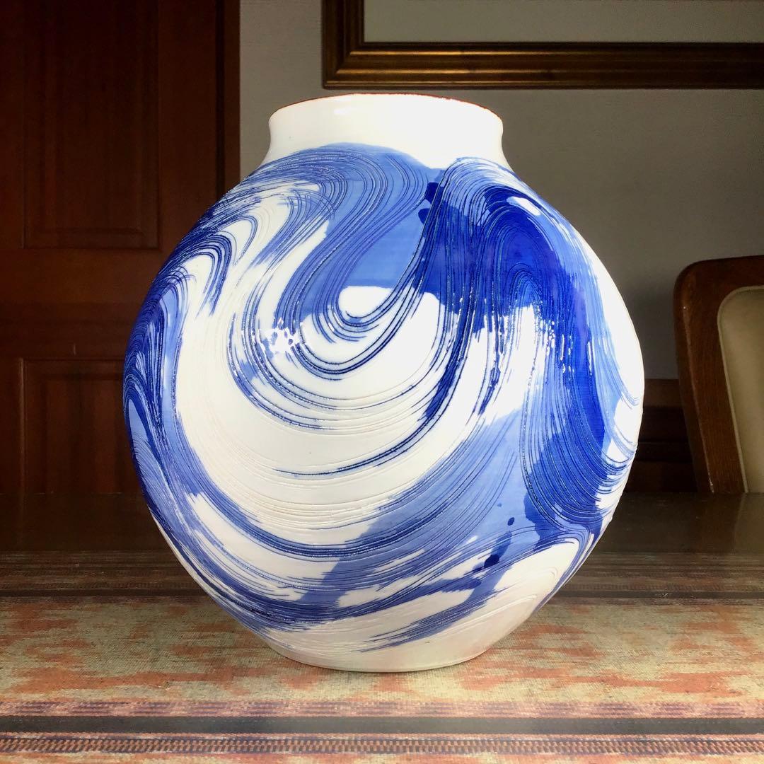 冬うー特価』 有田焼 草場正人 花瓶 - メルカリ