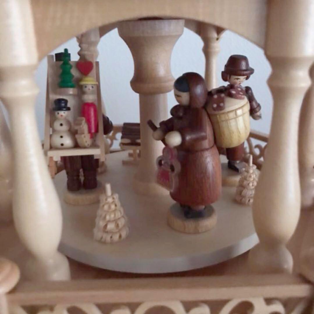 ドイツ ザイフェンMuller ミューラー工房 クリスマスピラミッド