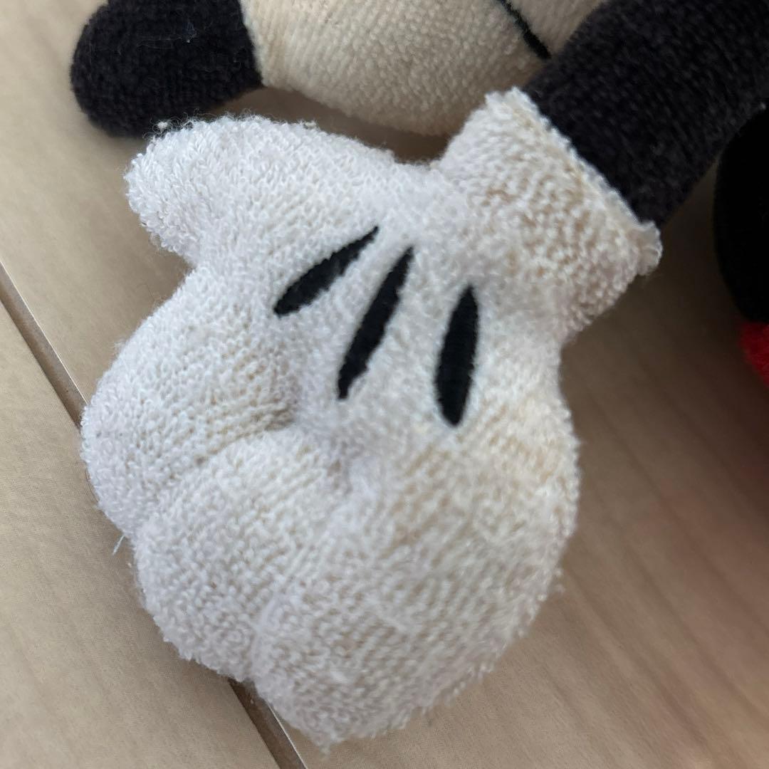ミッキーマウス ポーチ ぬいぐるみ 東京ディズニーランド レトロ