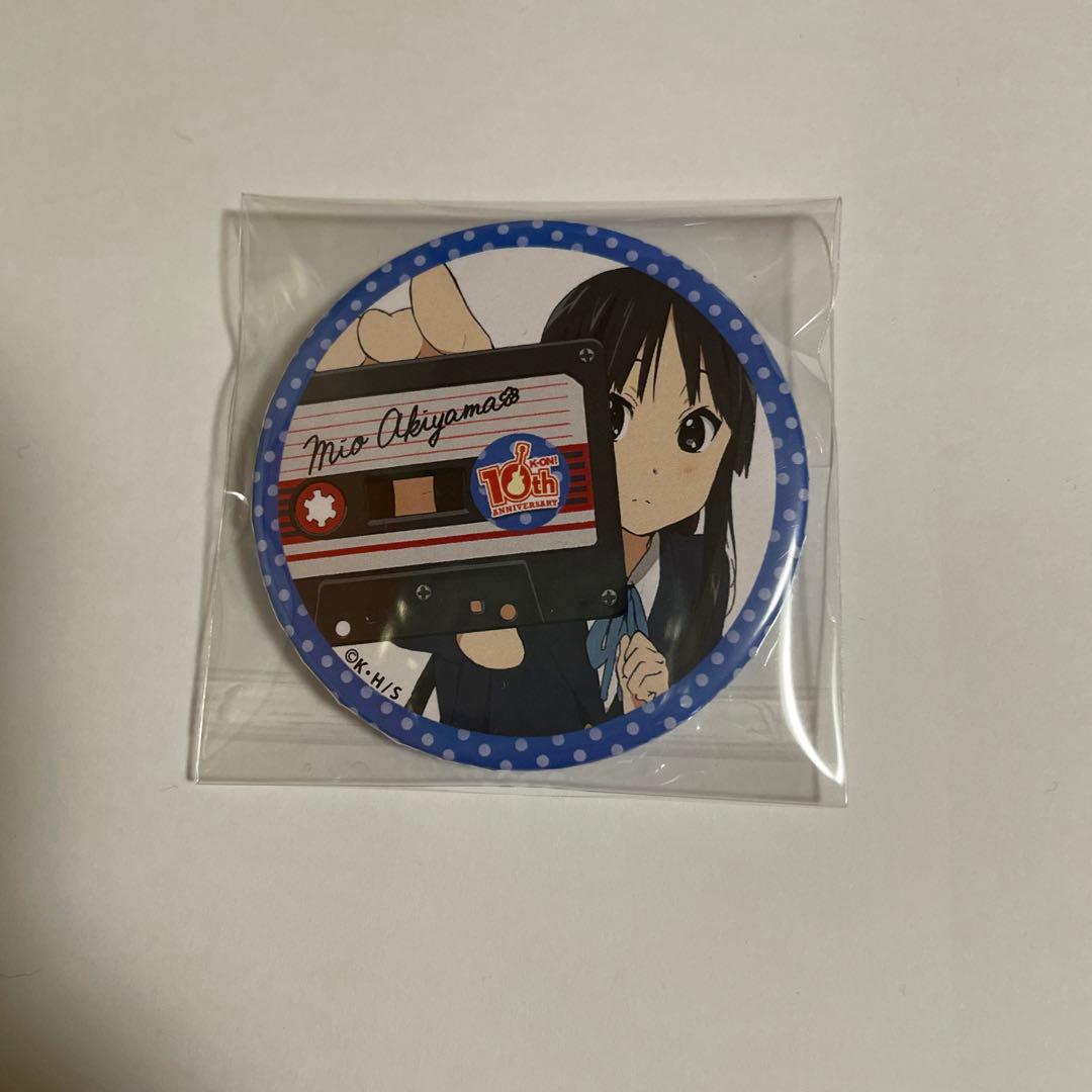 けいおん 10周年 渋谷マルイ出張所 缶バッジ 秋山 澪