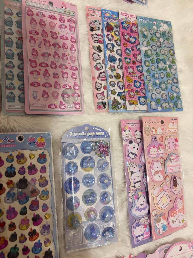 正規品　ボンボンドロップシール ディズニー サンリオ オリジナル まとめ売り