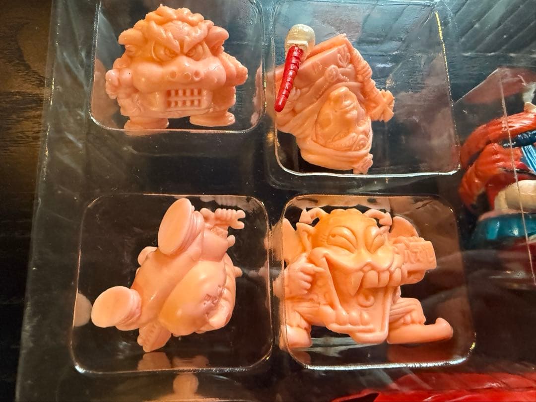 BANDAI 1987年 当時物 DX 怪奇 妖怪消しゴムセット 昭和レトロ 箱