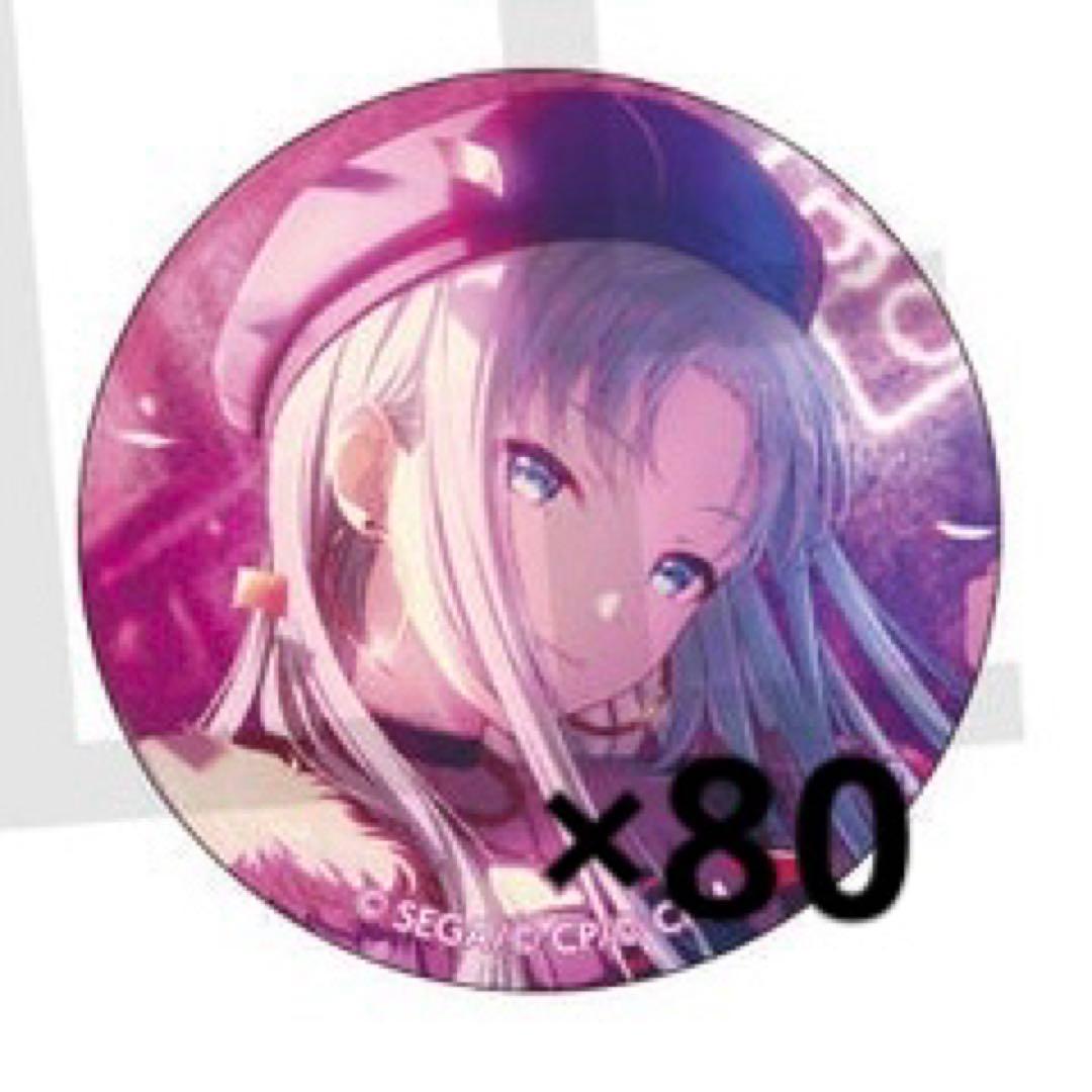 ①44Bグリ缶 ミク 初音ミク ビビバス グリッター缶バッジ プロセカ