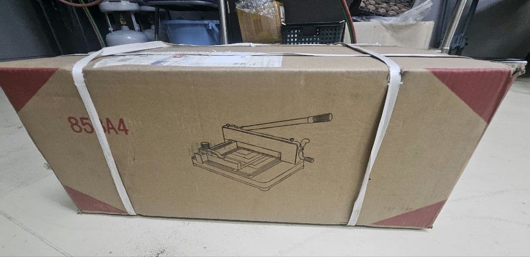 ダイシン商業 業務用 ペーパーカッター DS-858A4 約16kg 裁断機