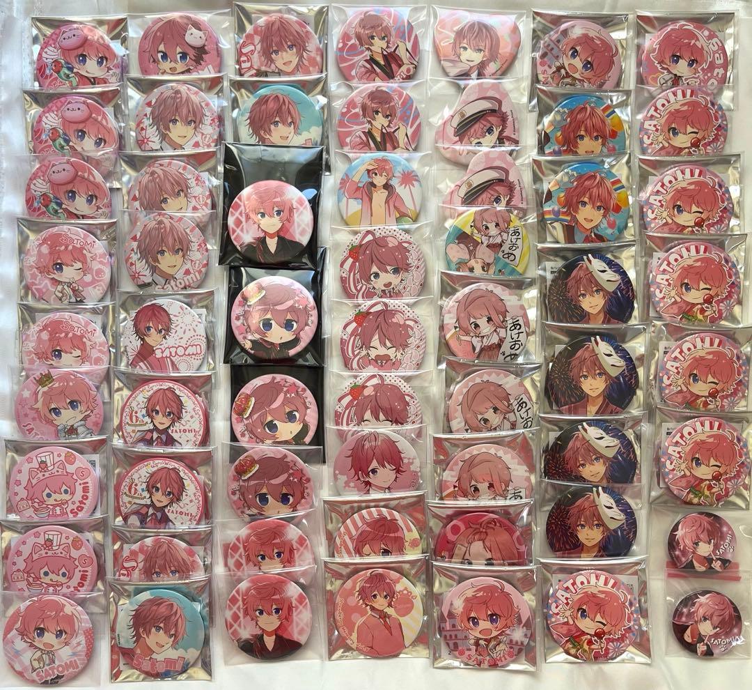 すとぷり さとみ さとみくん 缶バ 90個セット まとめ売り すとぷり