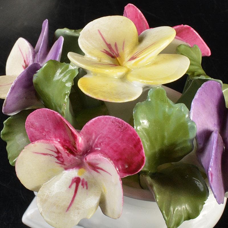 AYNSLEY エインズレイ 陶花 置物 3点まとめて C 6311