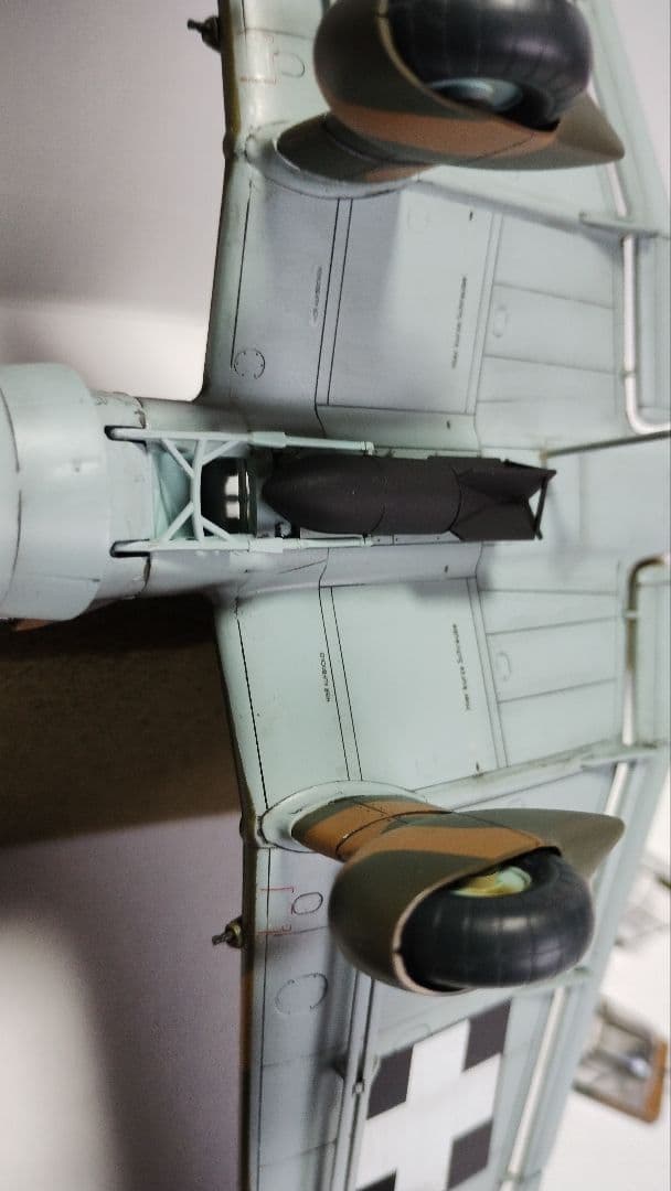 プラモデル完成機　1/48　ユンカースJu87B-2スツーカ
