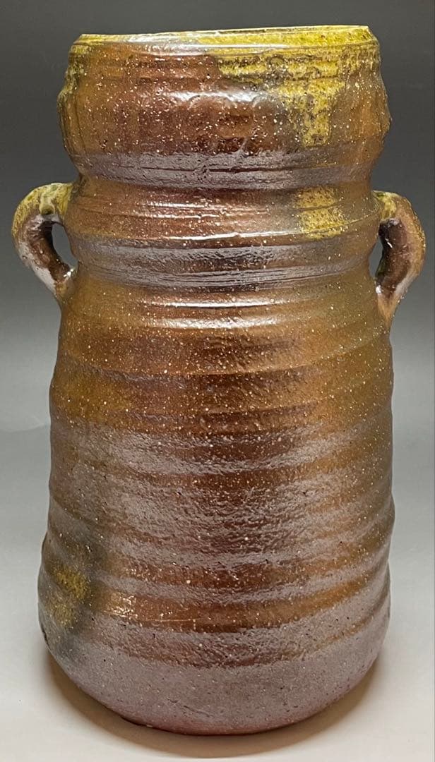 北大路魯山人 伊賀焼 伊賀釉 花入 共箱 i1191 - メルカリ