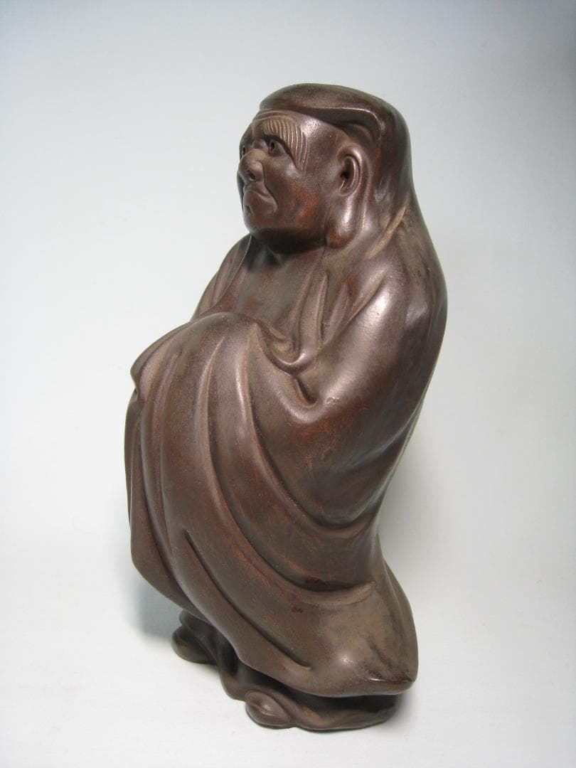 備前焼　　【達磨立像】