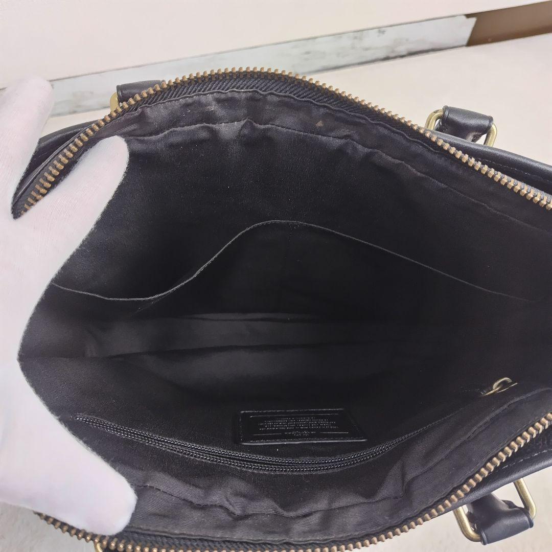 ✨美品✨COACH 近年モデル　ブリーフケース本革2way ブラックF71639