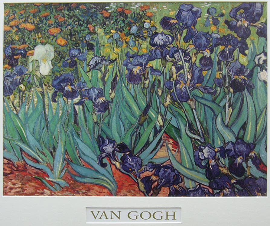 絵画  ヴィンセント・ヴァン・ゴッホ  複製画  アイリス