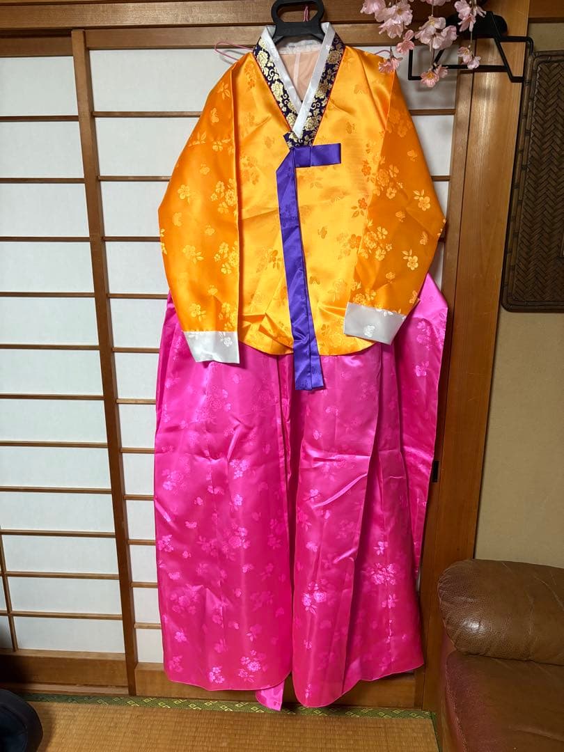 asatoチマチョゴリ　タンウィ　3L 新品　ハンボク　大きいサイズ