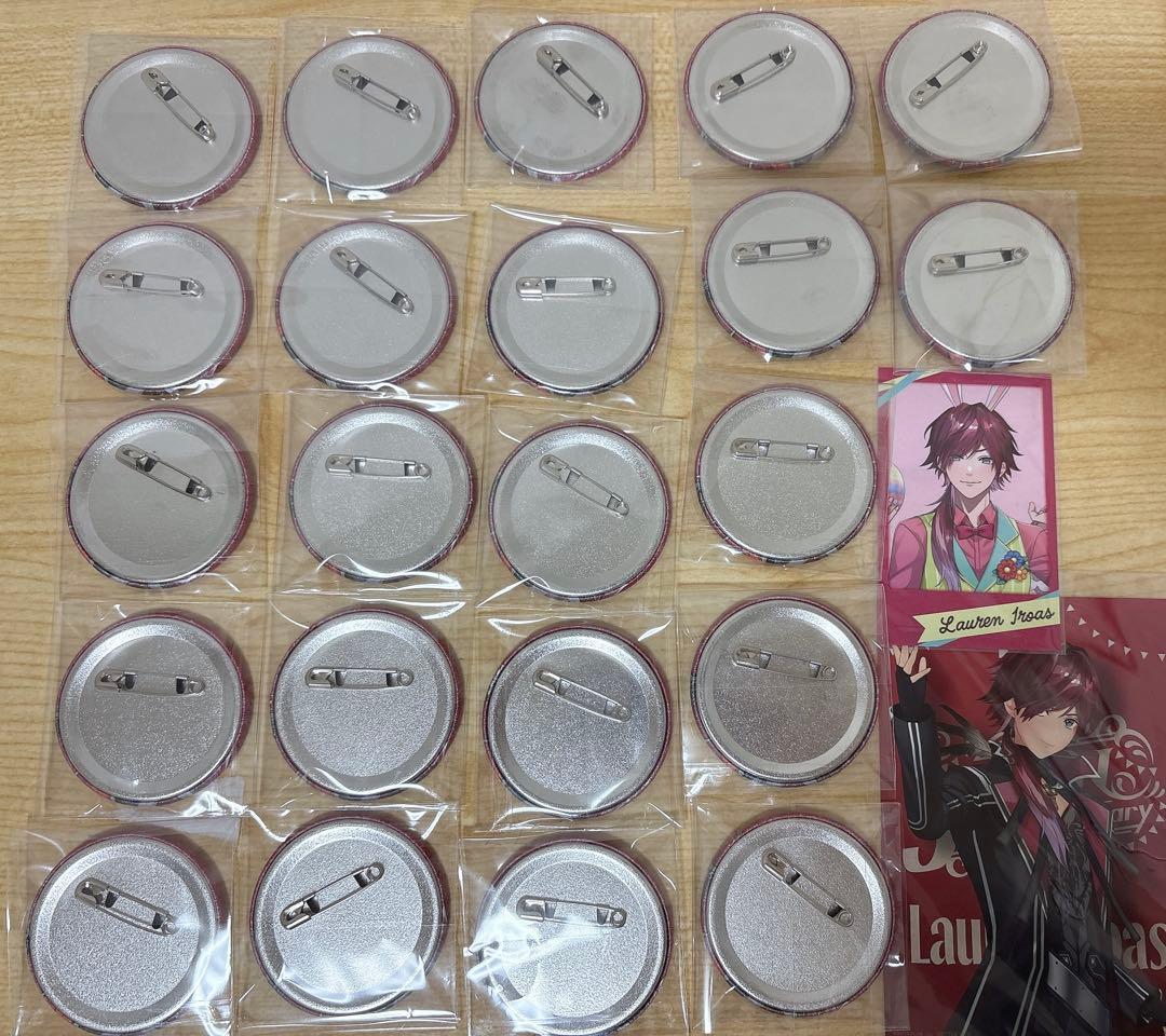 にじさんじ ローレン・イロアス 妖怪万化 缶バッジ チェキ ブロマイド