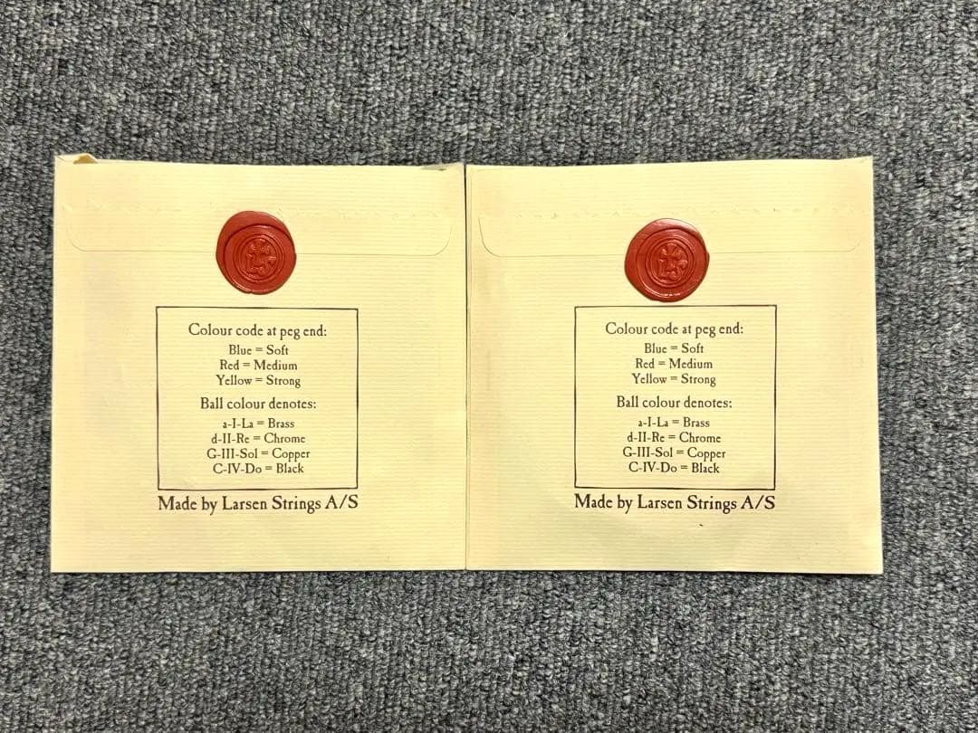 【中古弦】チェロ弦 ラーセン ソリスト