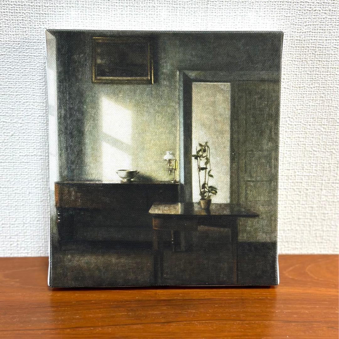 ハマスホイとデンマーク絵画展 ミニチュアキャンバス - メルカリ