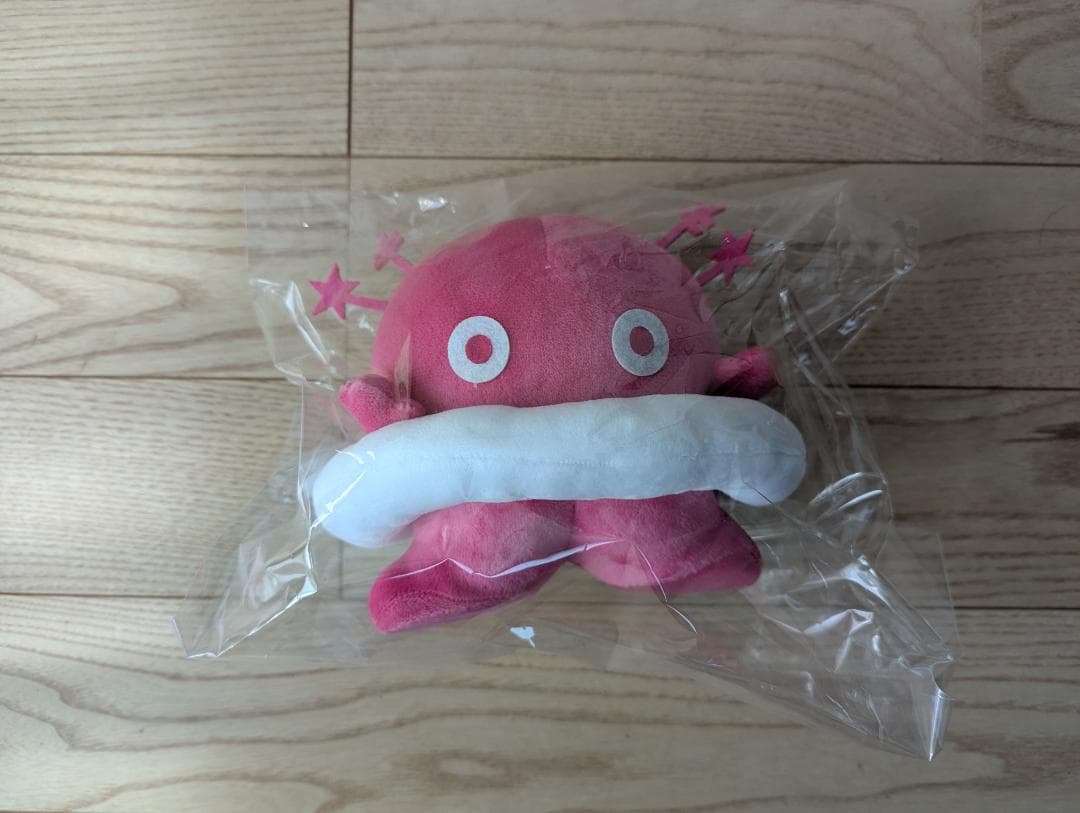 新品】EXPO85 つくば万博 コスモ星丸 マスコット ぬいぐるみ（ピンク