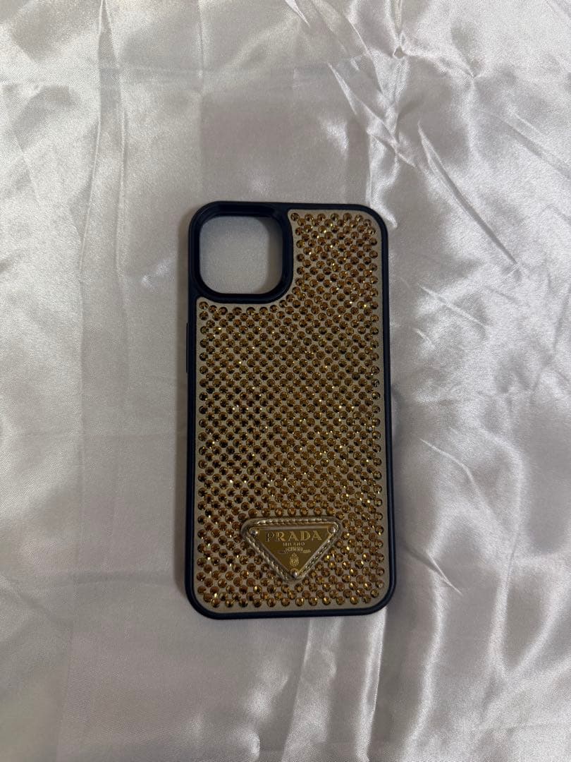 PRADA ストーン装飾 iPhoneケース13 - メルカリ