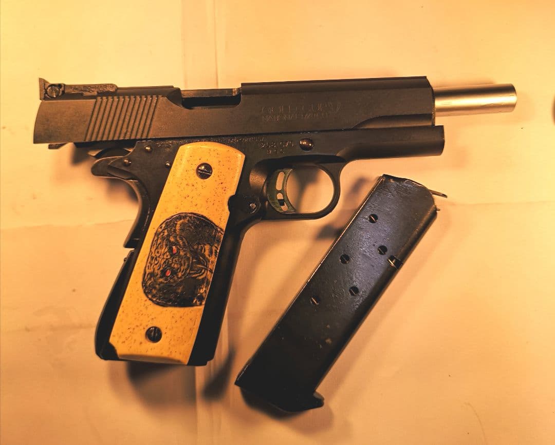 MGC コルト ゴ—ルドカップ ナショナルマッチ セミ–カスタムスHWモデルガン