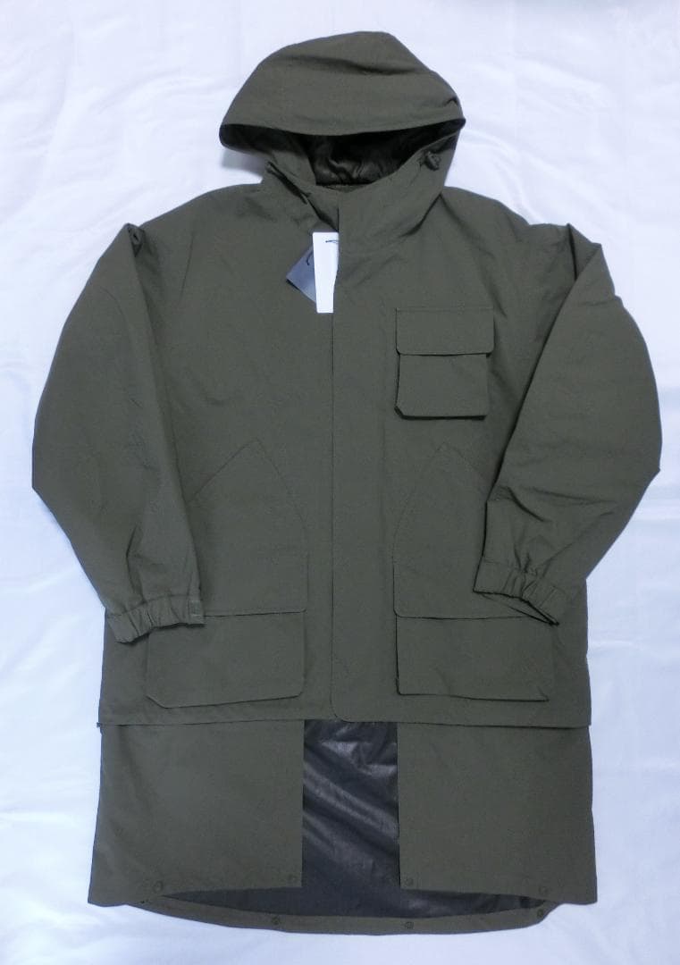 GU ENGINEERED GARMENTS パデッドシェルパーカ L オリーブ