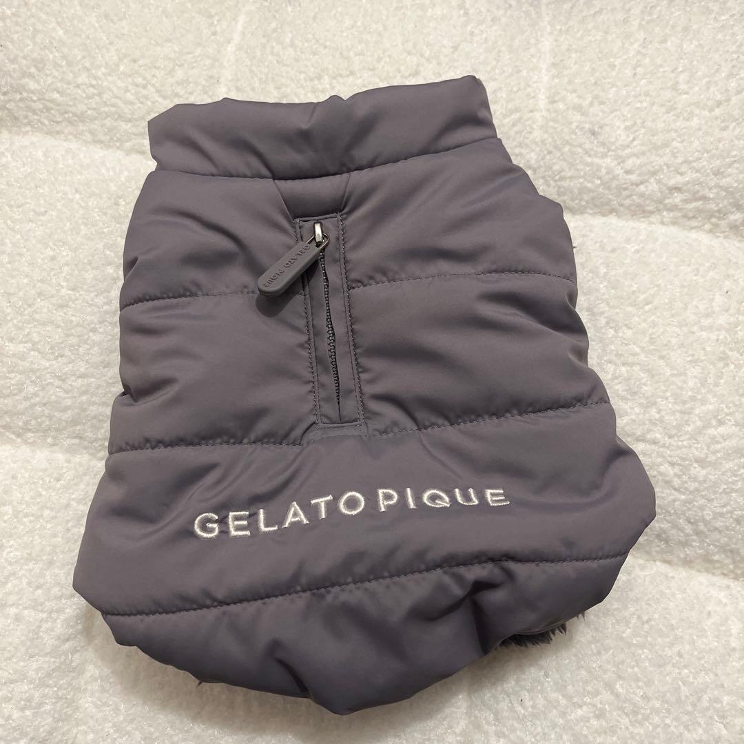 GELATO PIQUEチャコールグレー 犬服 ダウン Mサイズ - メルカリ