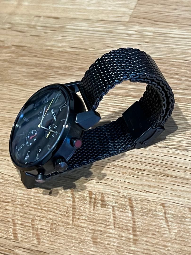 ポールスミス クロノグラフ 腕時計 ブラック Paul Smith クォーツ
