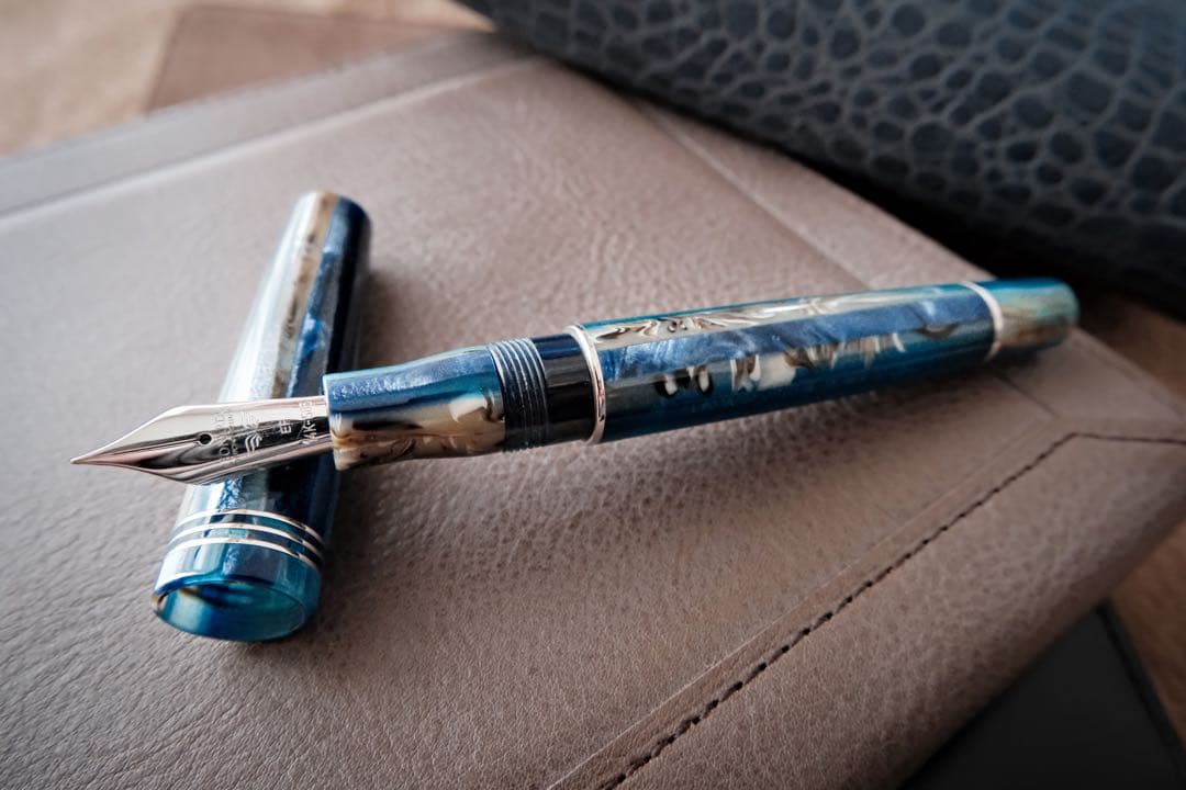 レオナルド ハワイ 14K シルバー leonardo hawaii 万年筆 レオナルド