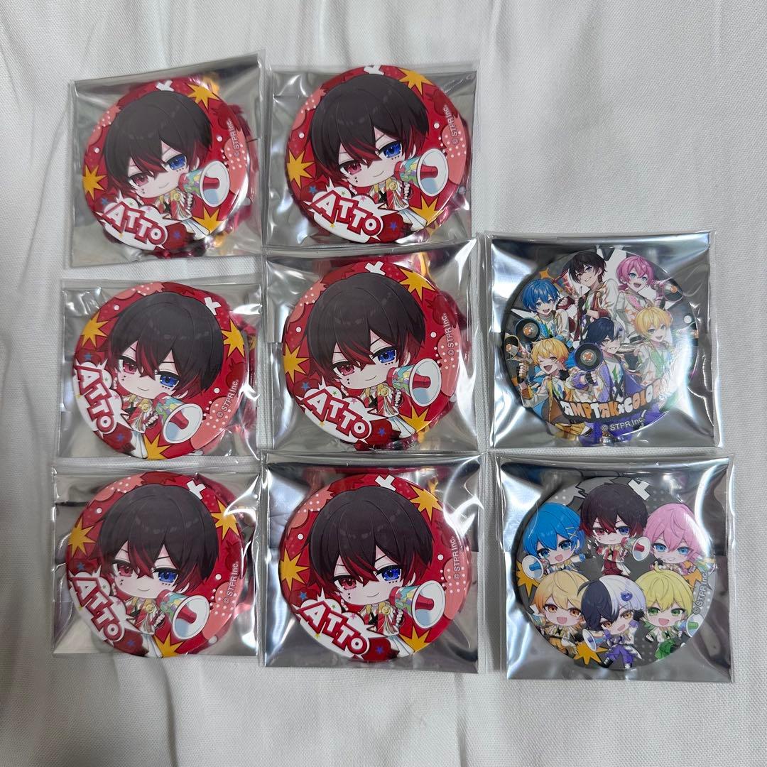 AMPTAK あっとくん 23HW デフォ 缶バッジ