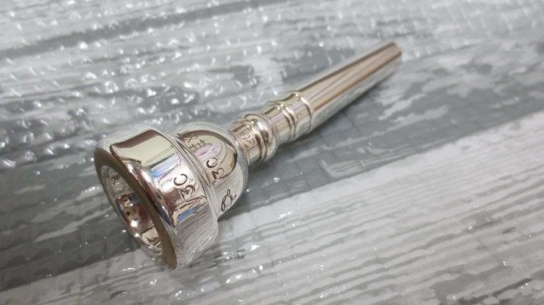 トシ アトリエチューニング トランペットマウスピース 3CMV EXT 銀メッキ