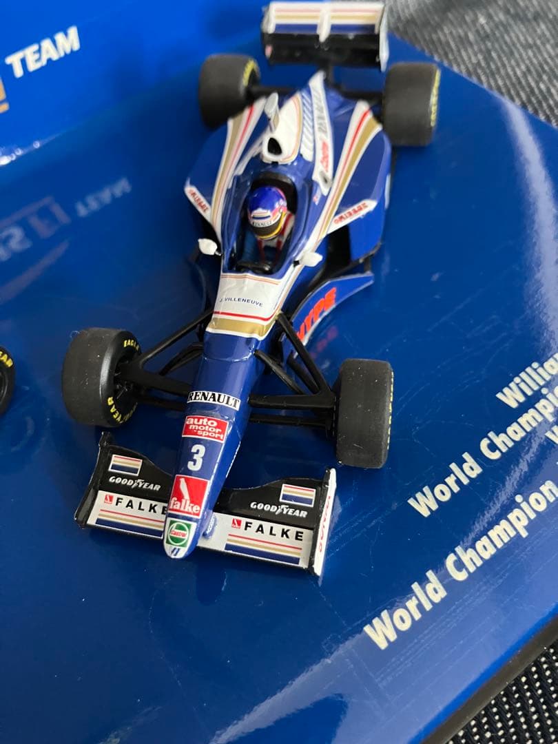 ミニチャンプスF1 1/43 WILLIAMS FW18、FW19 デカール付