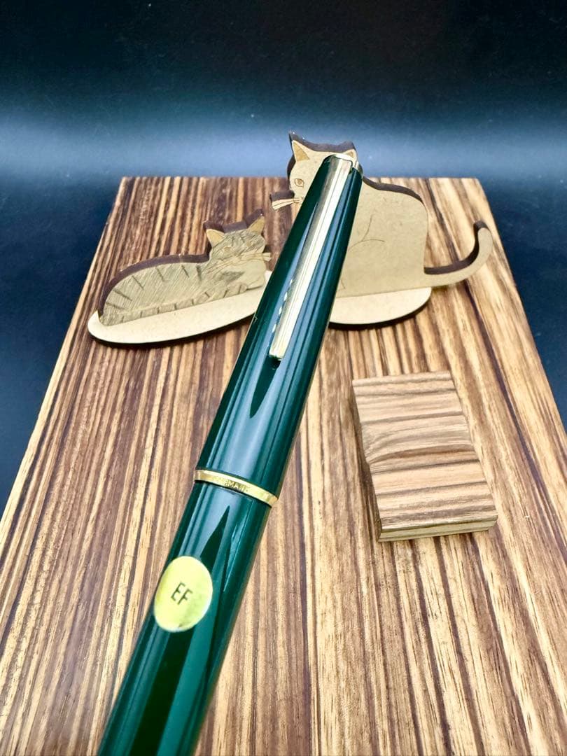 MONTBLANC 万年筆 NO.320 初期型 グリーン EF