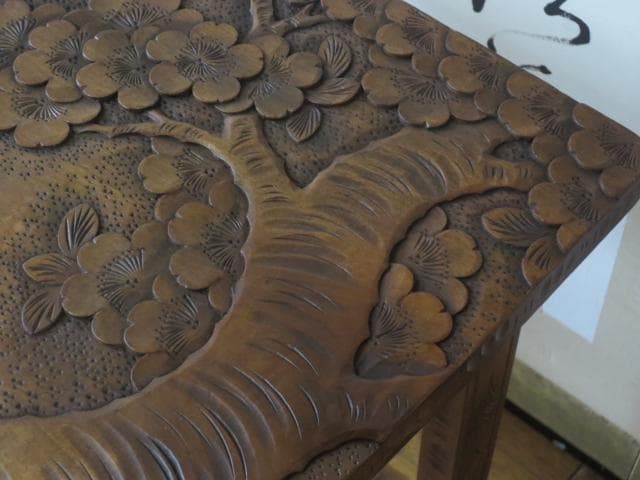 ダイニングテーブルセット 桜｜テーブル / table｜家具 | 軽井沢彫 一