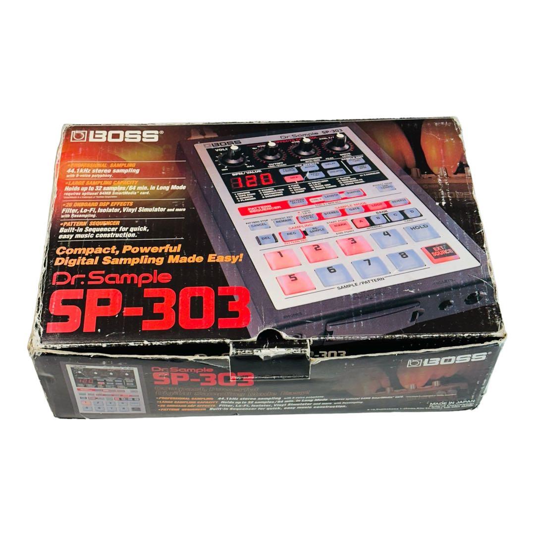 美品】Roland BOSS Dr.Sample SP-303 (動作確認済) - メルカリ